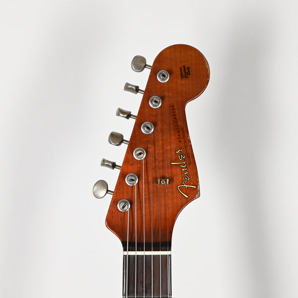 Fender Custom Shop Masterbuilt Levi Perry 60/63 Stratocaster w/ Brazilian Rosewood, Super Heavy Relic- Aged Black 2025 (R147540)