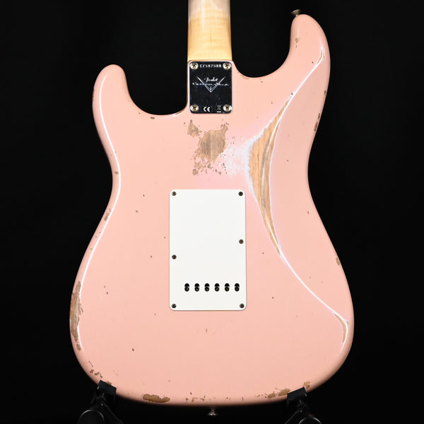 Fender Custom Shop '62 Stratocaster Heavy Relic- Aged Shell Pink 2024 (CZ582588)