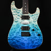 Tom Anderson Custom Drop Top Electric Guitar- Bora Blue Surf w/ Binding 2025 (09-20-25N)
