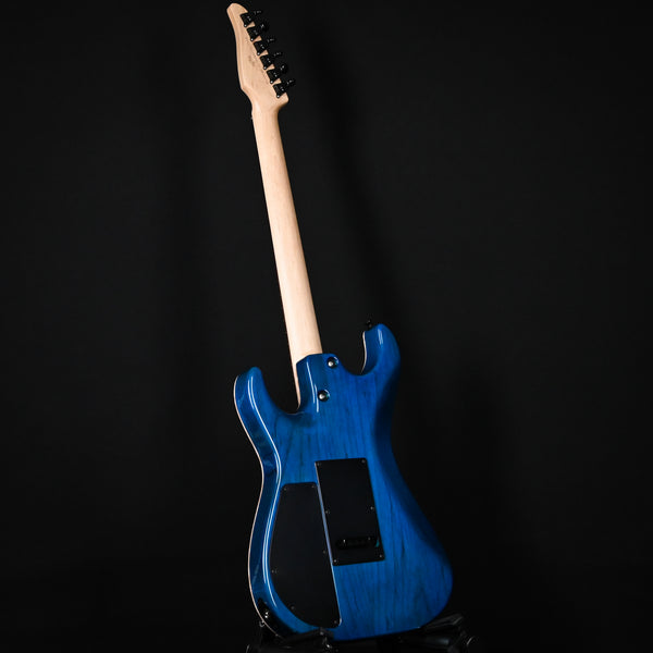 Tom Anderson Custom Drop Top Electric Guitar- Bora Blue Surf w/ Binding 2025 (09-20-25N)