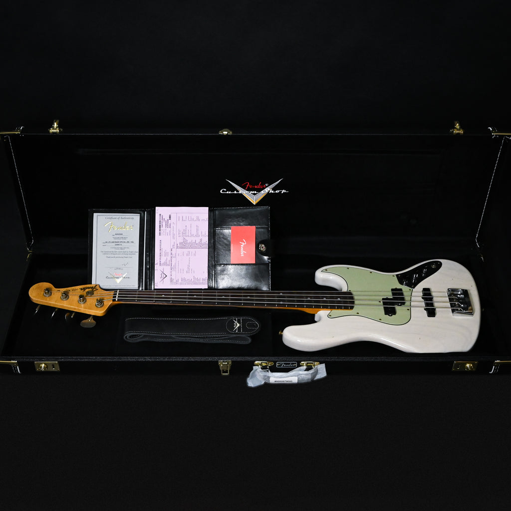 Fender Custom Shop Limited Edition Jazz Bass Special Run Journeyman- White Blonde 2026 (CZ589710)