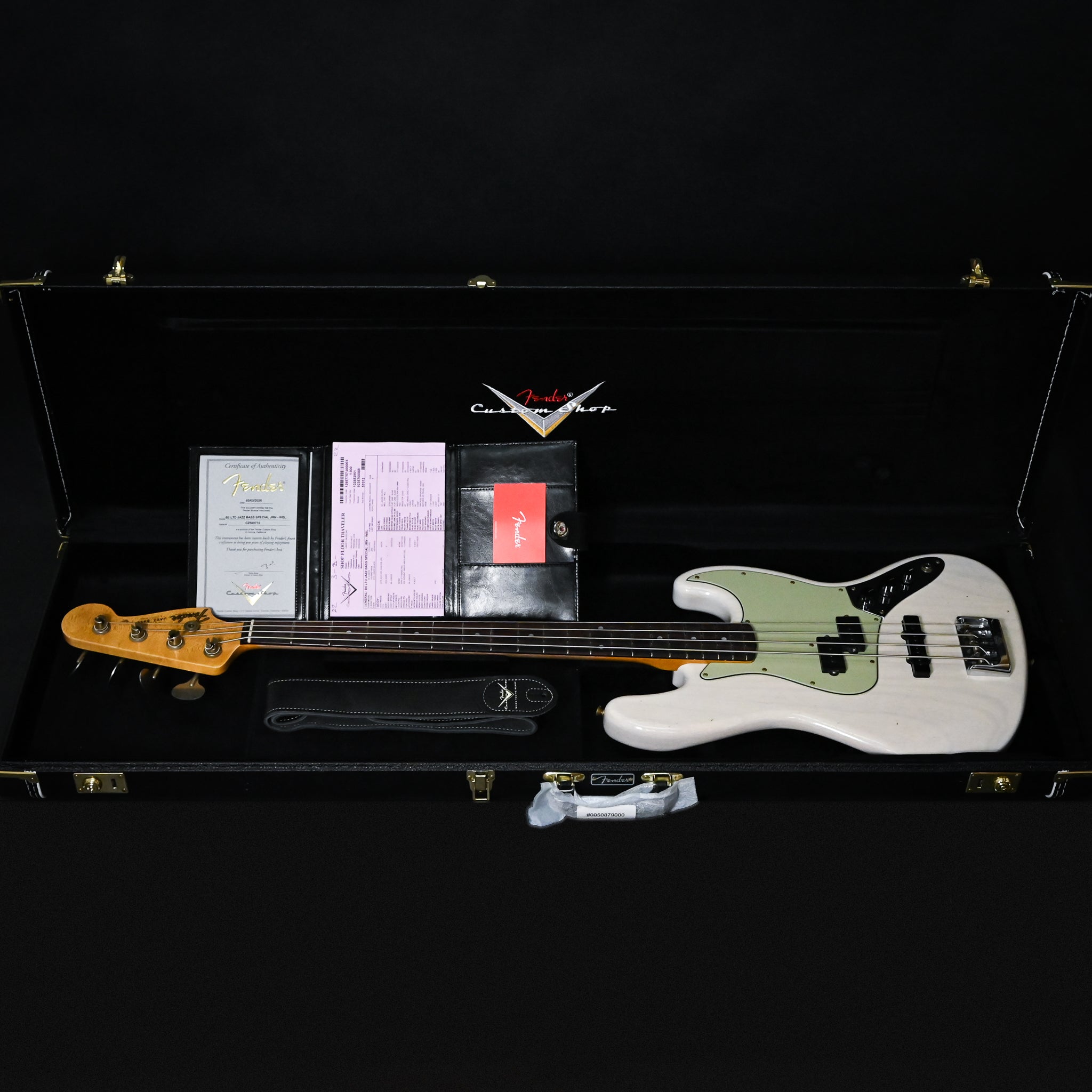 Fender Custom Shop Limited Edition Jazz Bass Special Run Journeyman- White Blonde 2026 (CZ589710)