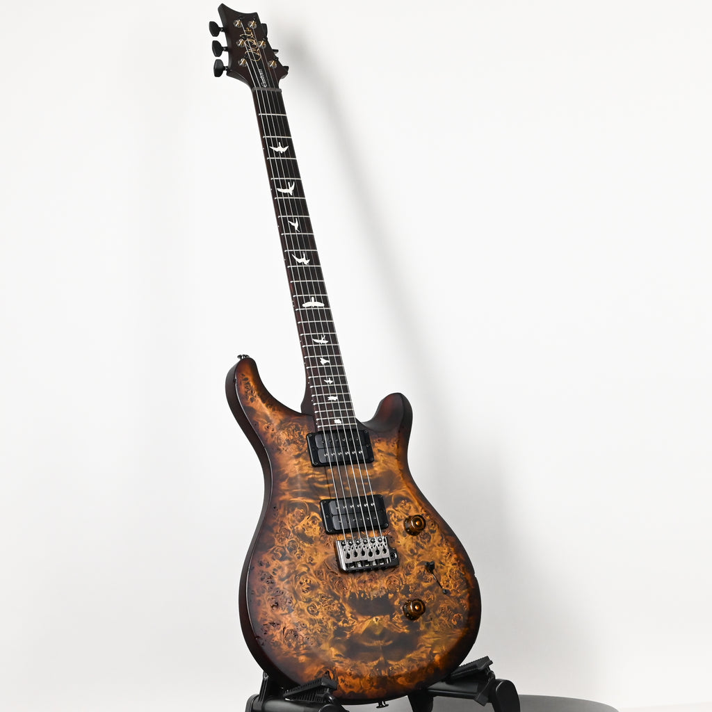 PRS Wood Library Select Limited S2 Custom 24 Poplar Burl- Black Gold Burst 2026 (S2090371)