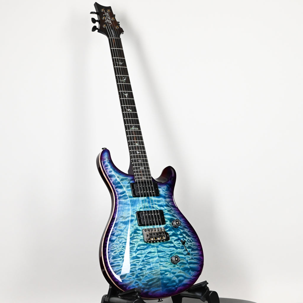 PRS Custom 24 Wood Library w/ Brazilian Rosewood, & DMO Pickup- Aquableux Purple Burst 2026 (0434899)