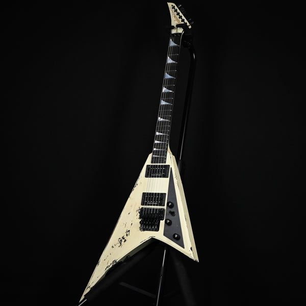 Jackson USA Custom Shop RR 2H FR Rhoads NAMM Special Edition #516- Vanilla Shake Over Black Nitro Tour Relic 2026 (RR4191)