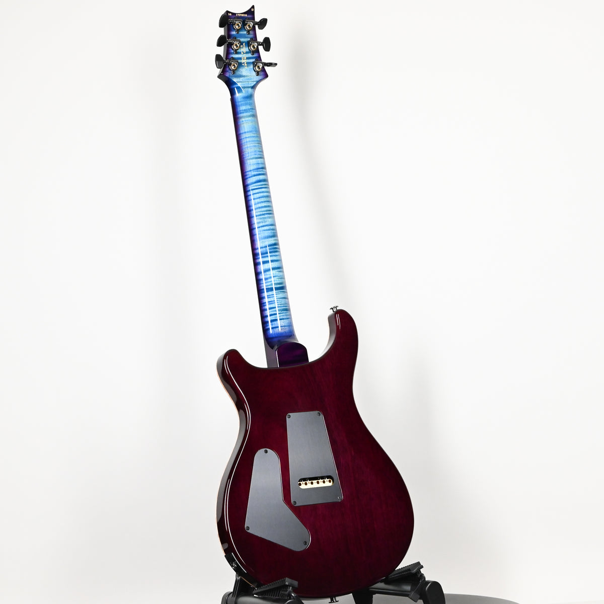 PRS Custom 24 Wood Library w/ Brazilian Rosewood, & DMO Pickup- Aquableux Purple Burst 2026 (0434899)