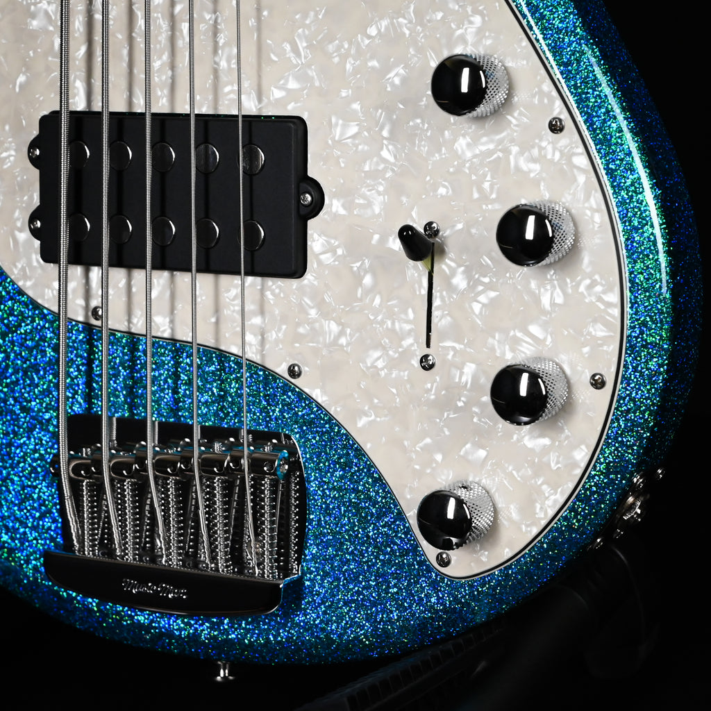 Ernie Ball Music Man StingRay Special 5 w/ Ebony Fretboard Bass Guitar- Anomalous Green 2026 (K11456)