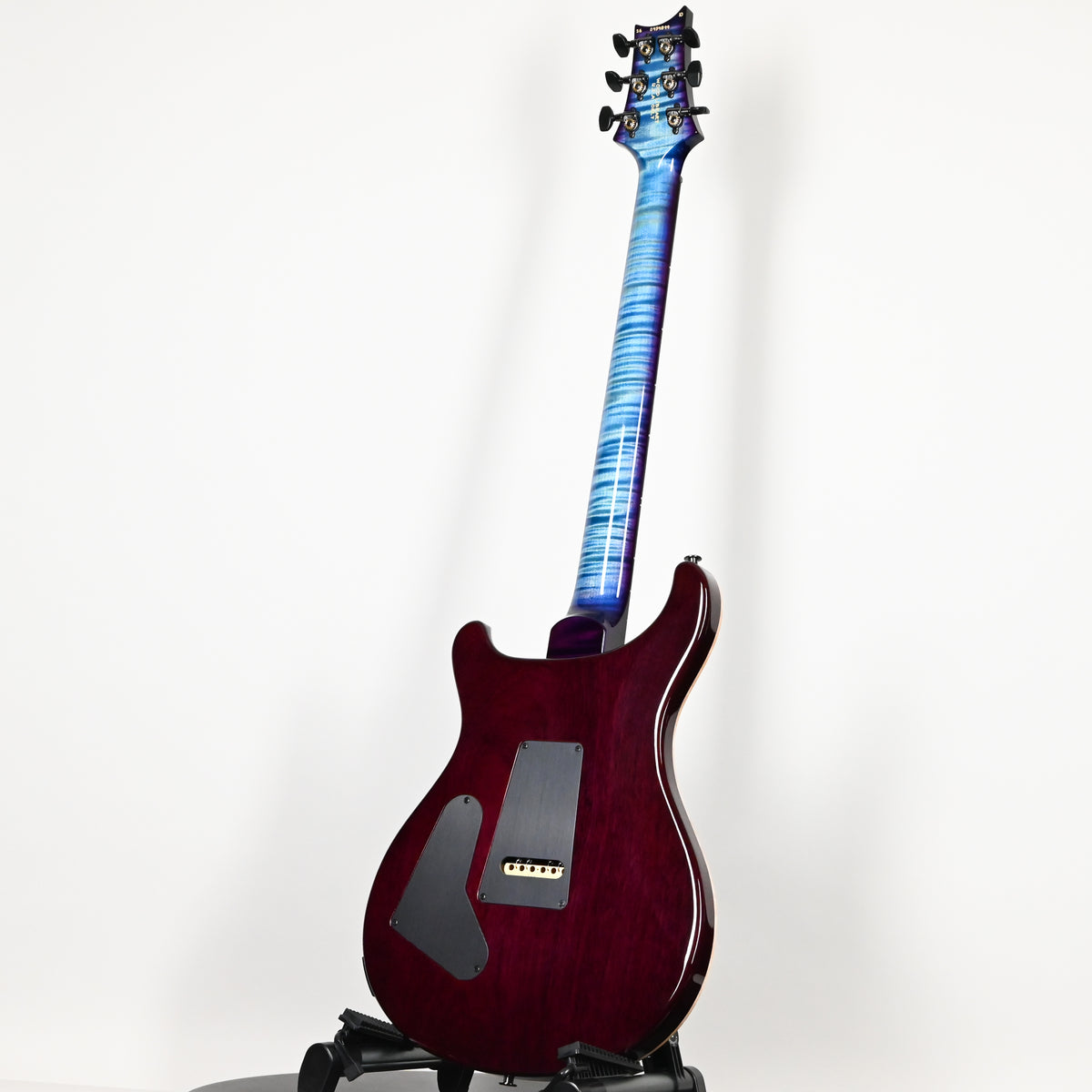PRS Custom 24 Wood Library w/ Brazilian Rosewood, & DMO Pickup- Aquableux Purple Burst 2026 (0434899)
