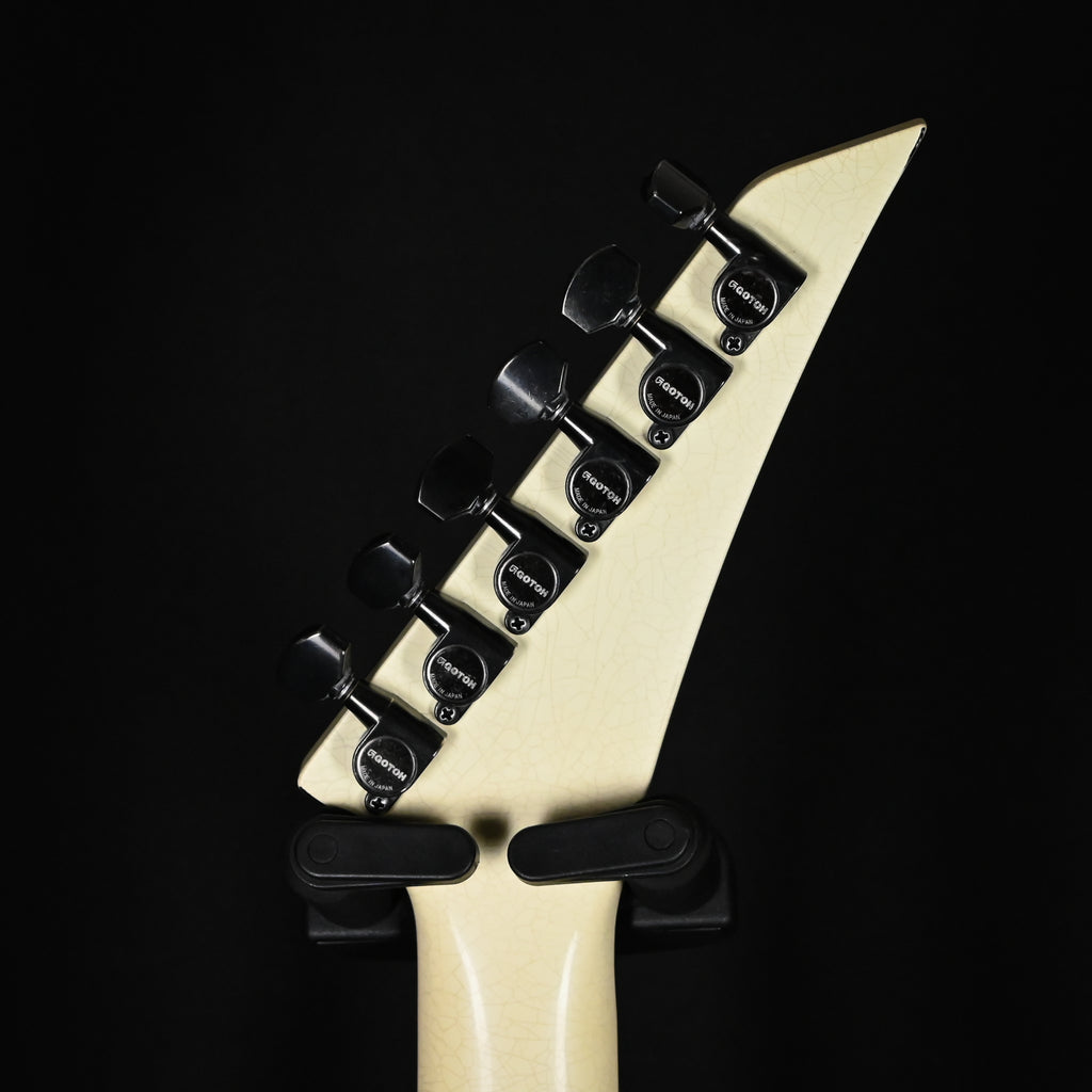 Jackson USA Custom Shop RR 2H FR Rhoads NAMM Special Edition #516- Vanilla Shake Over Black Nitro Tour Relic 2026 (RR4191)
