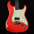 Fender Custom Shop Deluxe Stratocaster w/ Seymour Duncan SH4B Humbucker, Relic/ Closet Classic Hardware- Aged Fiesta Red 2026 (R151883)