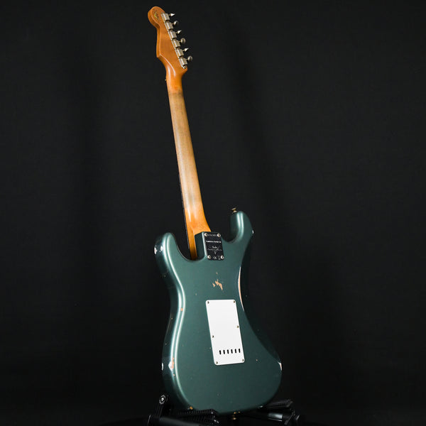 Fender Custom Shop Limited Edition 63 Stratocaster Relic Aged Sherwood Green Metallic 2023 (CZ573422)