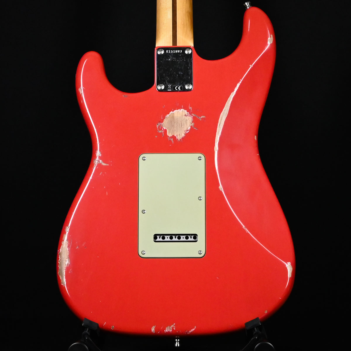 Fender Custom Shop Deluxe Stratocaster w/ Seymour Duncan SH4B Humbucker, Relic/ Closet Classic Hardware- Aged Fiesta Red 2026 (R151883)