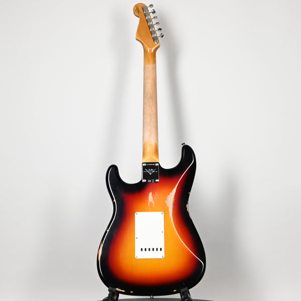 Fender Custom Shop Late-1962 Stratocaster Relic w/ Closet Classic Hardware- 3 Tone Sunburst 2025 (CZ588539)