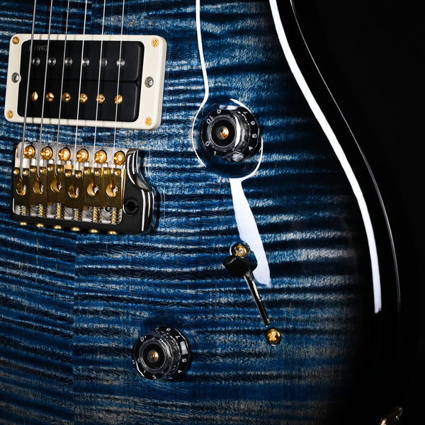 PRS Custom 24 w/ 10-Top & DMO Pickups- Faded Whale Blue 2025 (0407081)