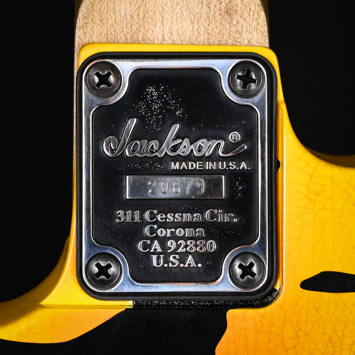 Jackson Custom Shop USA Special Edition Dinky 2H w/ Floyd Rose- Tested Time Bengal Tiger 2026 (XN20679)