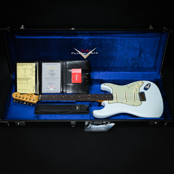 Fender Custom Shop '59 Stratocaster Journeyman- Super Faded Aged Sonic Blue 2024 (CZ582243)