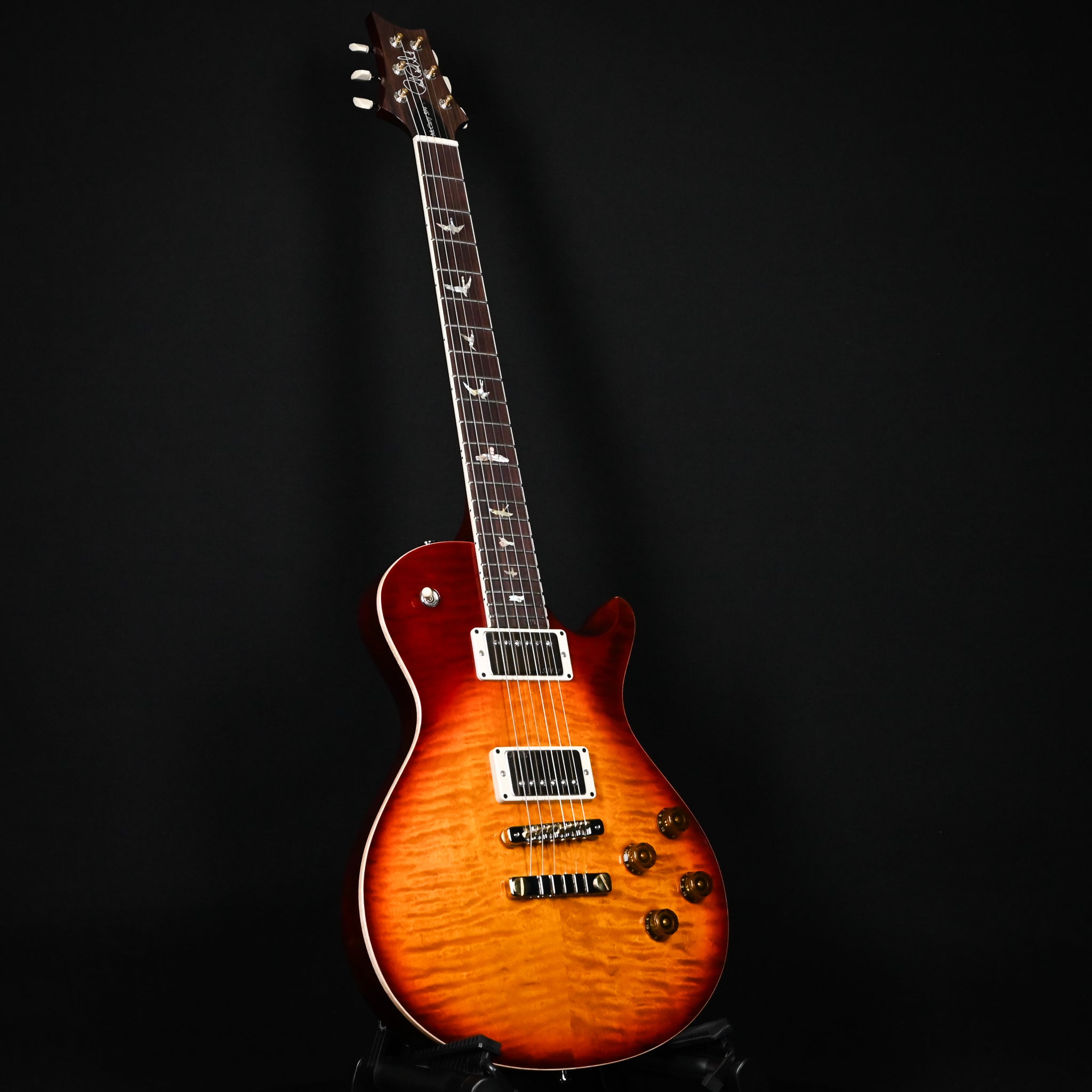prs se mccarty 594 singlecut tobacco sunburst while the flame maple veneer and Vintage Sunburst finish give it a refined PRS McCarty 594 Singlecut Electric