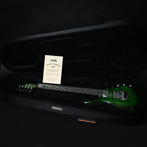 Ernie Ball Music Man BFR John Petrucci Majesty 7-String (No.21 of 50)- Malachite 2025 (M019231)
