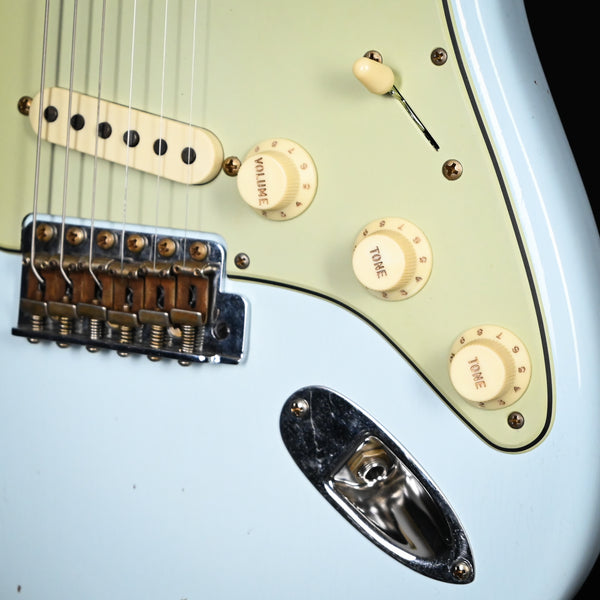 Fender Custom Shop '59 Stratocaster Journeyman- Super Faded Aged Sonic Blue 2024 (CZ582243)