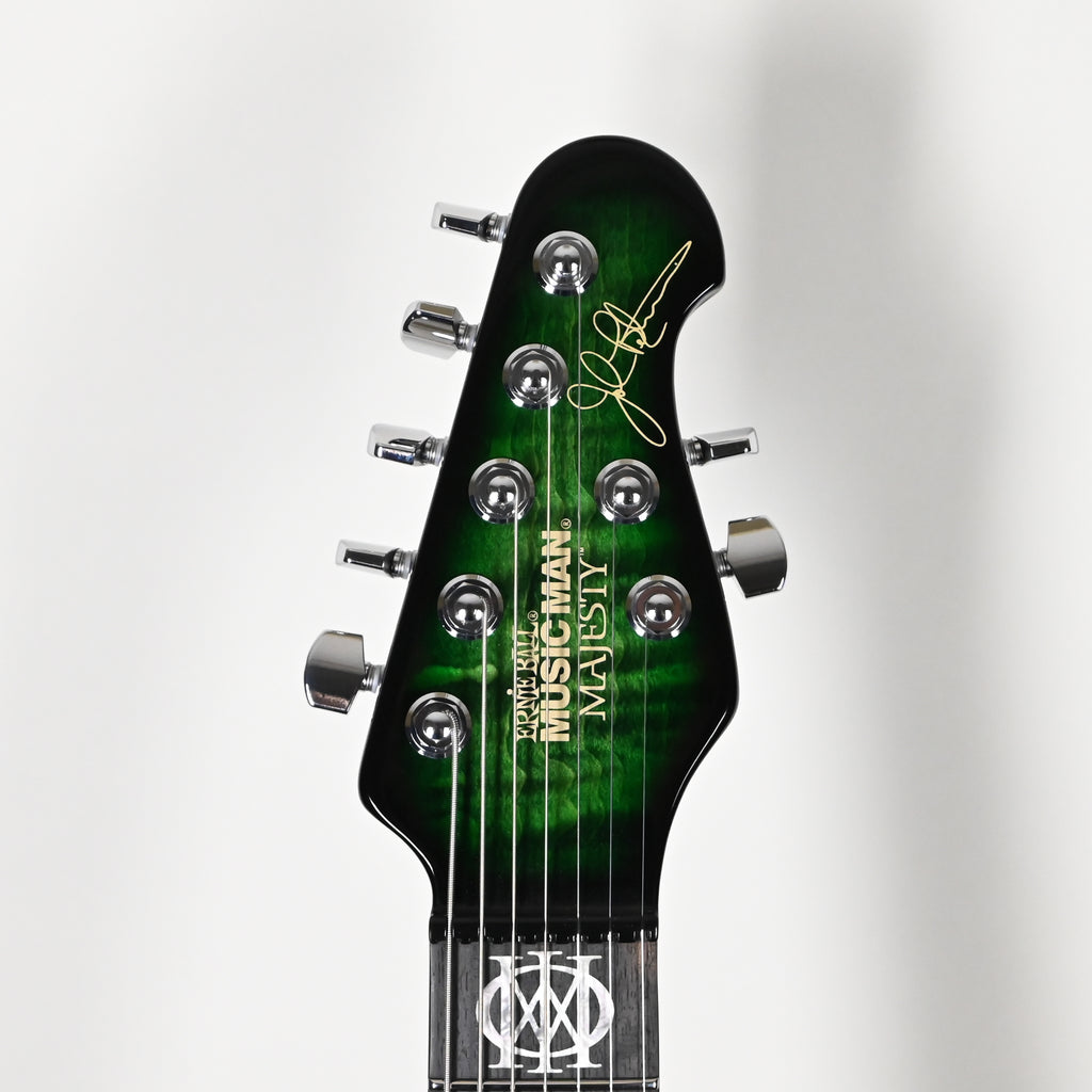 Ernie Ball Music Man BFR John Petrucci Majesty 7-String (No.21 of 50)- Malachite 2025 (M019231)