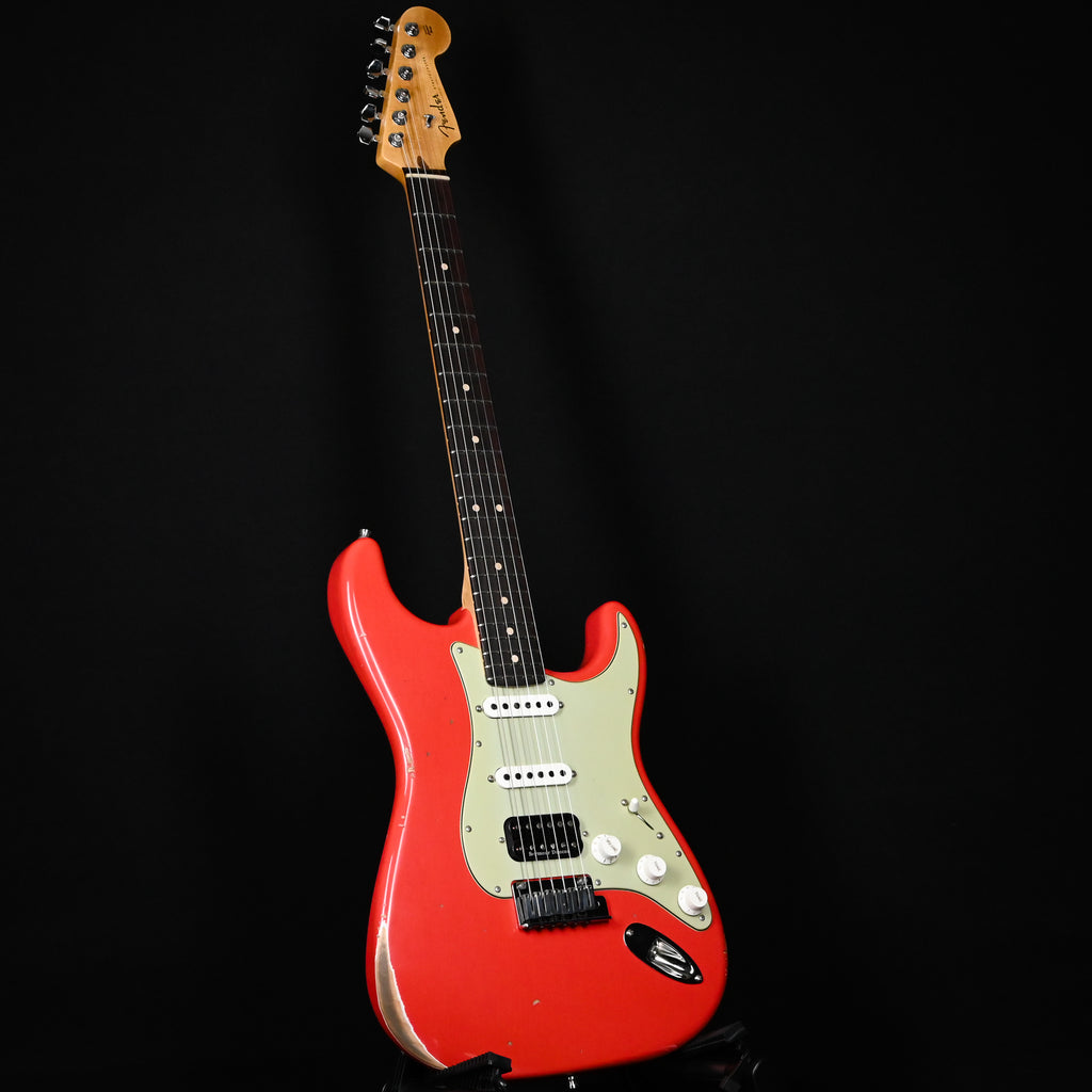 Fender Custom Shop Deluxe Stratocaster w/ Seymour Duncan SH4B Humbucker, Relic/ Closet Classic Hardware- Aged Fiesta Red 2026 (R152381)