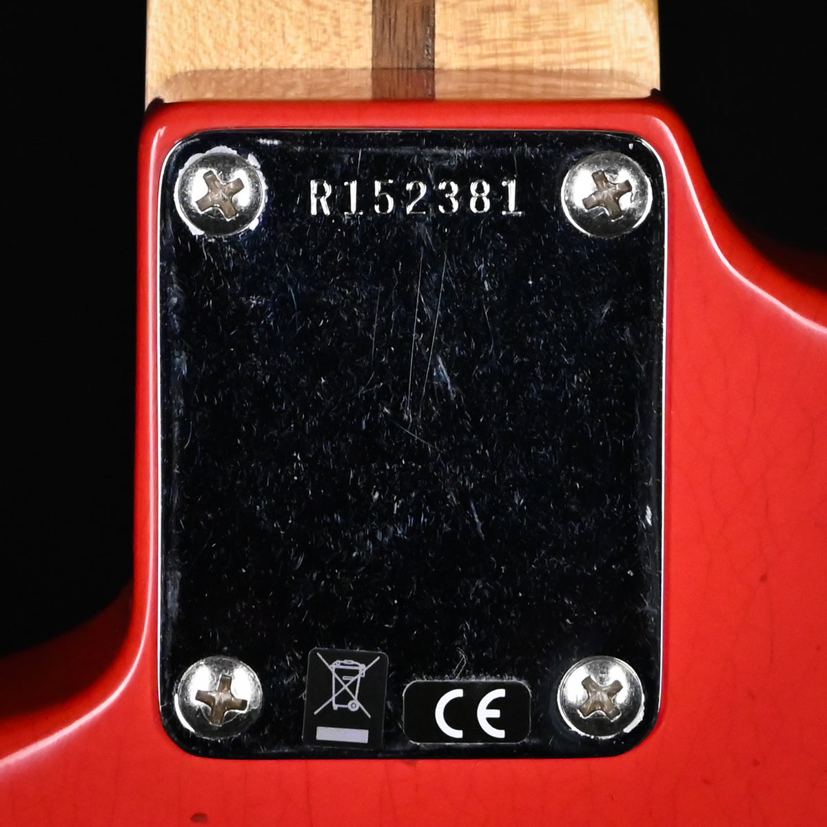Fender Custom Shop Deluxe Stratocaster w/ Seymour Duncan SH4B Humbucker, Relic/ Closet Classic Hardware- Aged Fiesta Red 2026 (R152381)