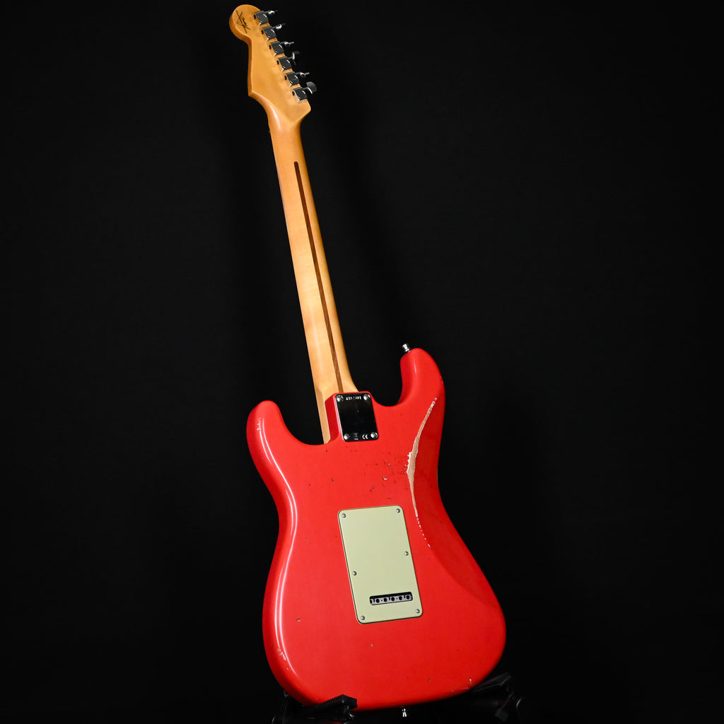 Fender Custom Shop Deluxe Stratocaster w/ Seymour Duncan SH4B Humbucker, Relic/ Closet Classic Hardware- Aged Fiesta Red 2026 (R152381)