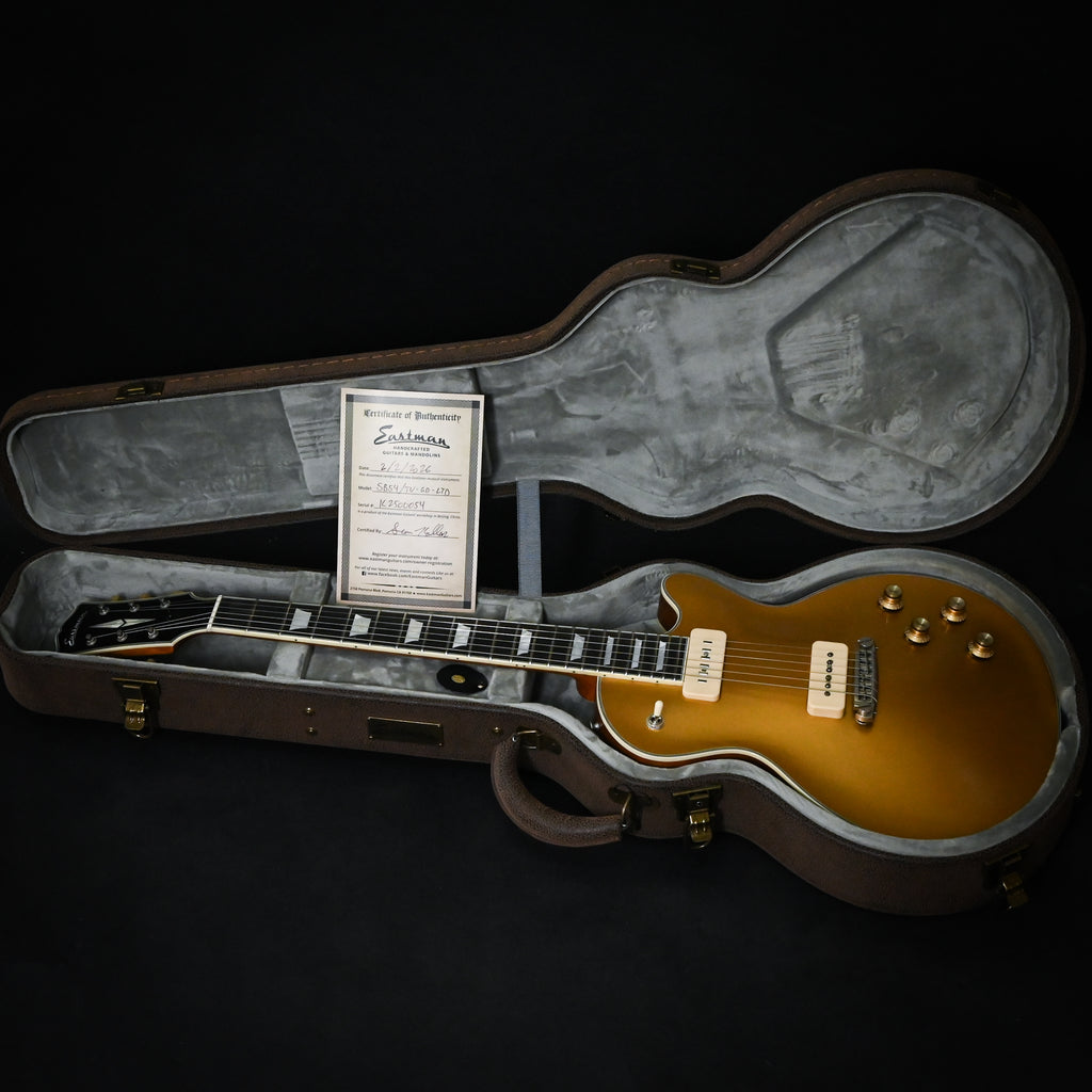 Eastman SB54/TV Limited Edition Electric Guitar- Goldtop 2026 (K2500054)