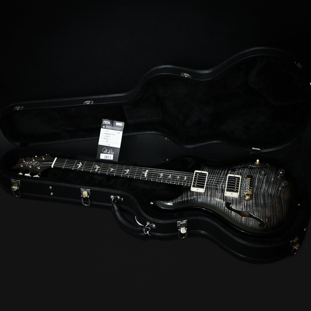 PRS Hollowbody II Piezo w/ 10 Top Electric Guitar- Charcoal 2025 (0399156)
