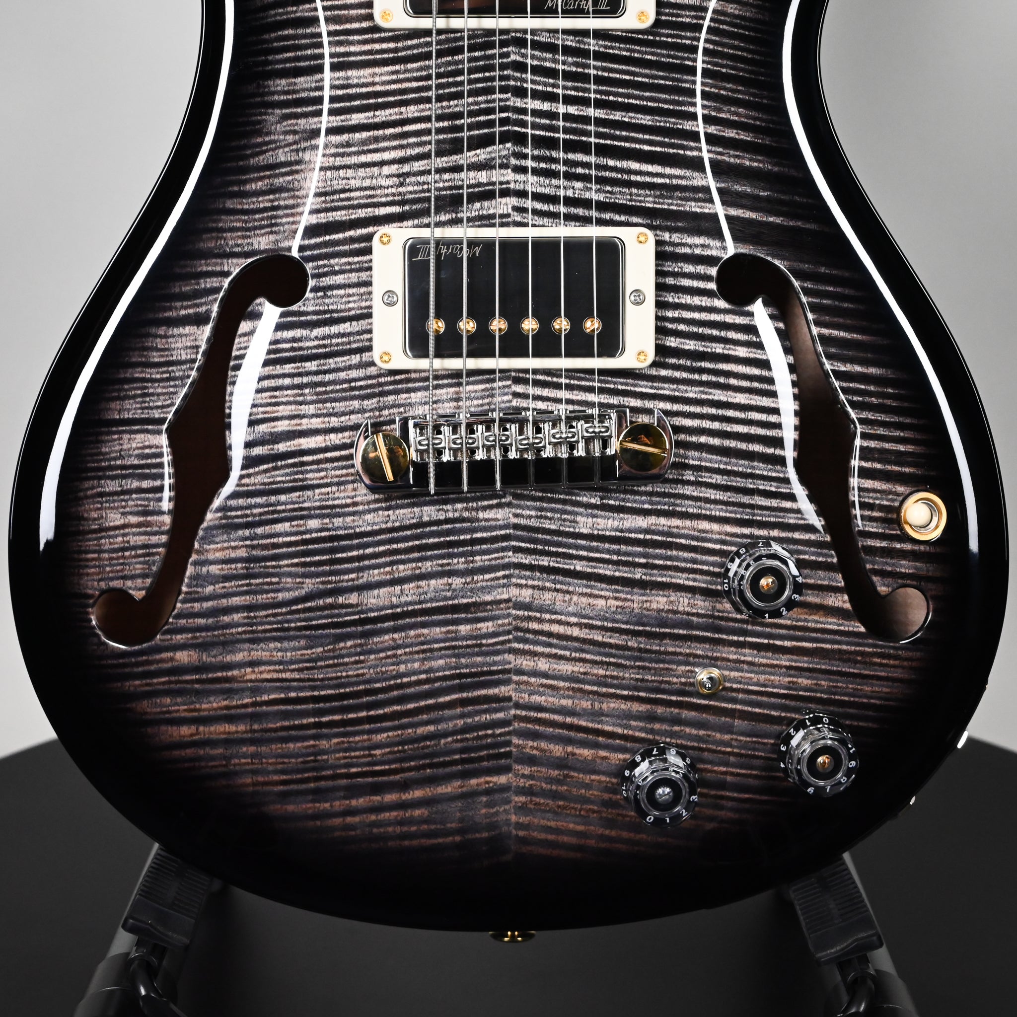 PRS Hollowbody II Piezo w/ 10 Top Electric Guitar- Charcoal 2025 (0399156)