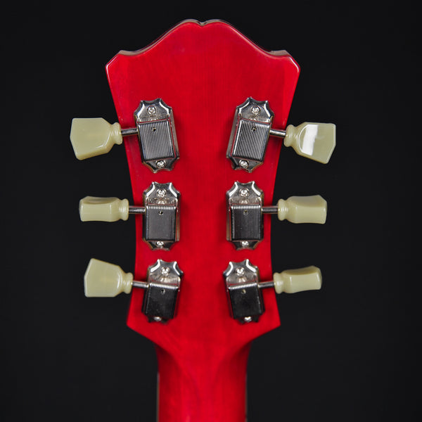 Eastman T386 Semi-Hollow Thinline Ebony Fingerboard Kent Armstrong Humbuckers Red (P2202591)