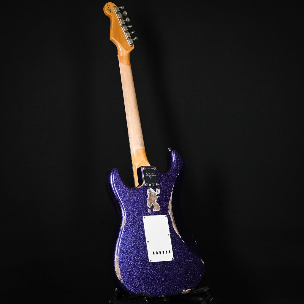 Fender Custom Shop '62 Stratocaster Heavy Relic- Aged Purple Sparkle 2025 (CZ552209)