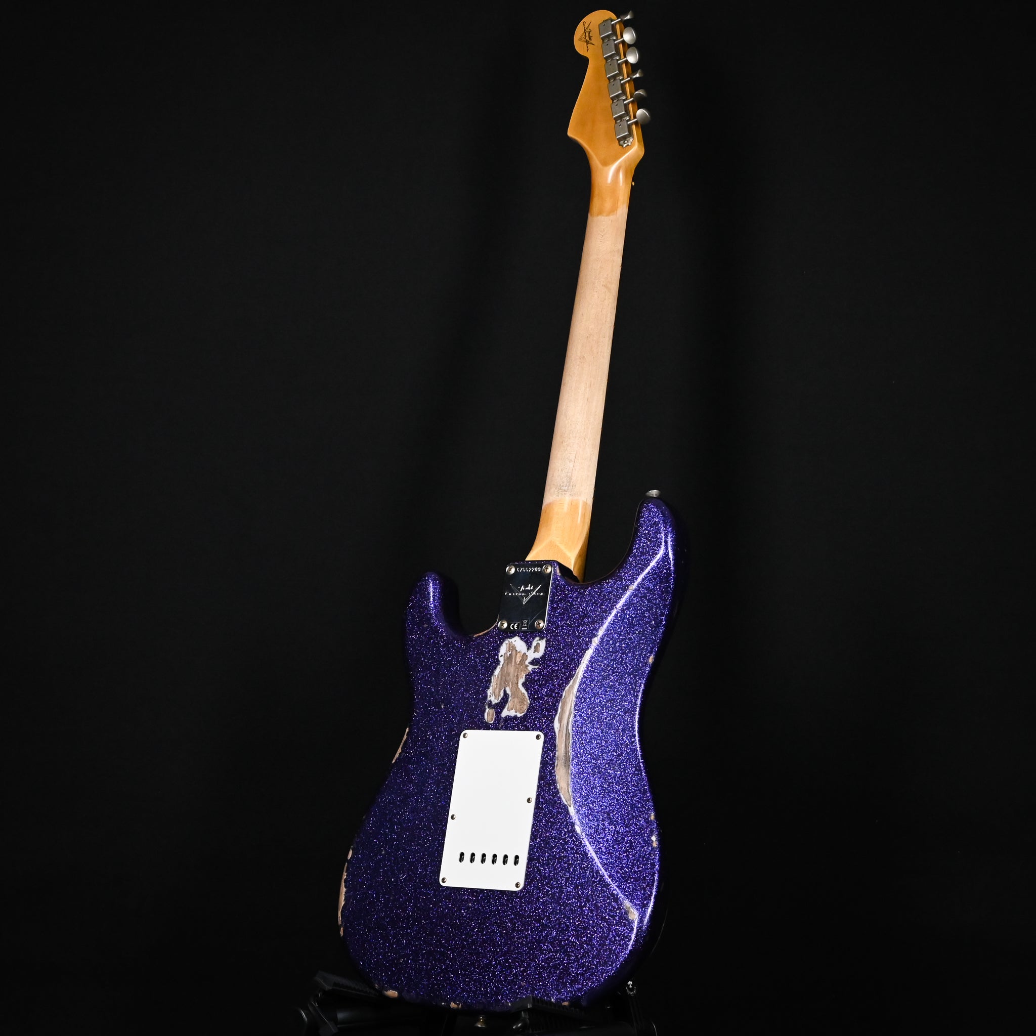 Fender Custom Shop '62 Stratocaster Heavy Relic- Aged Purple Sparkle 2025 (CZ552209)