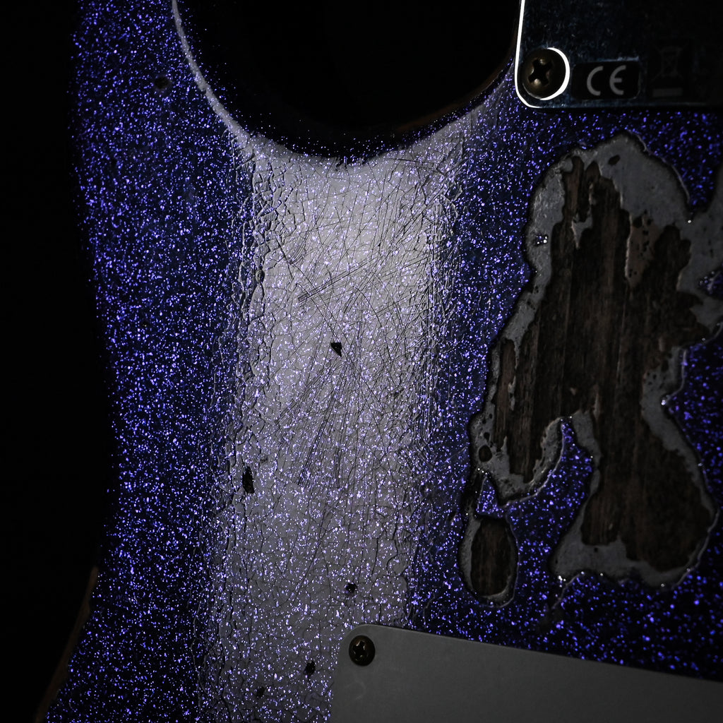 Fender Custom Shop '62 Stratocaster Heavy Relic- Aged Purple Sparkle 2025 (CZ552209)