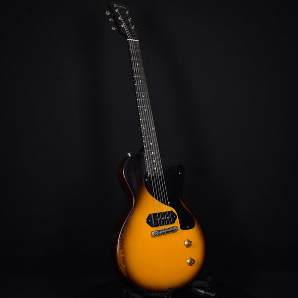 Eastman SB55/V Electric Guitar Nitro Antique Varnish Antique Sunburst P-90 Pickup (12757243)