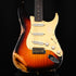 Fender Custom Shop Limited Edition '59 Stratocaster Roasted Heavy Relic- Wide Fade Chocolate 3 Tone Sunburst 2024 (CZ579667)