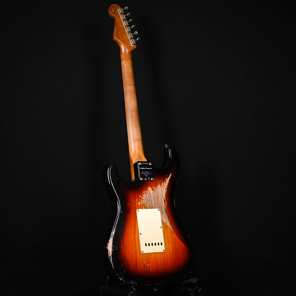 Fender Custom Shop Limited Edition '59 Stratocaster Roasted Heavy Relic- Wide Fade Chocolate 3 Tone Sunburst 2024 (CZ579667)