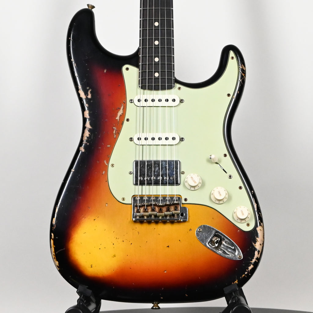 Fender Custom Shop '62 Stratocaster HSS w/ Alder Body, Heavy Relic- 3 Color Sunburst 2026 (R151620)