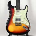 Fender Custom Shop '62 Stratocaster HSS w/ Alder Body, Heavy Relic- 3 Color Sunburst 2026 (R151620)