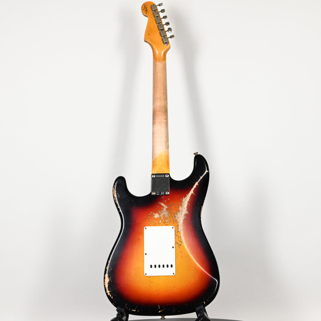 Fender Custom Shop '62 Stratocaster HSS w/ Alder Body, Heavy Relic- 3 Color Sunburst 2026 (R151620)