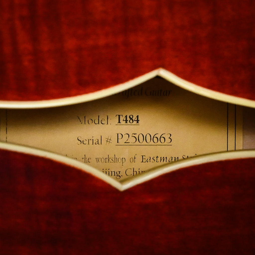 Eastman T484 Thinline Semi-Hollowbody Electric Guitar- Classic 2026 (P2500663)