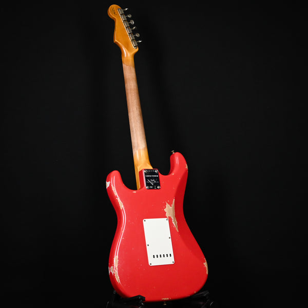 Fender Custom Shop Limited Edition '63 Stratocaster Heavy Relic- Aged Fiesta Red 2024 (CZ579791)