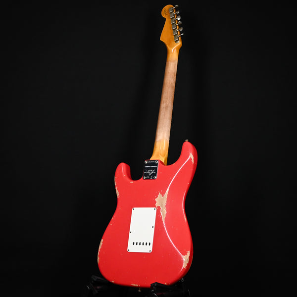 Fender Custom Shop Limited Edition '63 Stratocaster Heavy Relic- Aged Fiesta Red 2024 (CZ579791)