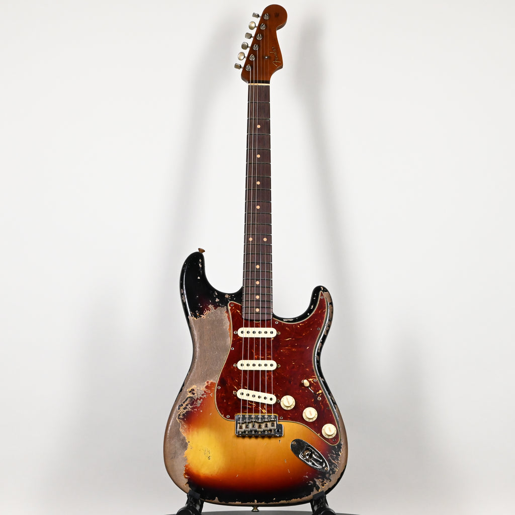 Fender Custom Shop Limited Edition Roasted '61 Stratocaster Super Heavy Relic- Aged 3 Color Sunburst 2026 (CZ590615)