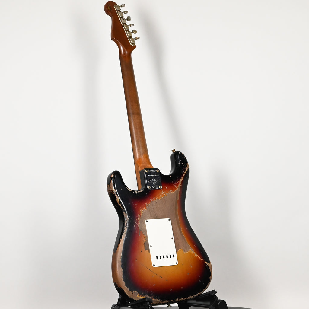 Fender Custom Shop Limited Edition Roasted '61 Stratocaster Super Heavy Relic- Aged 3 Color Sunburst 2026 (CZ590615)