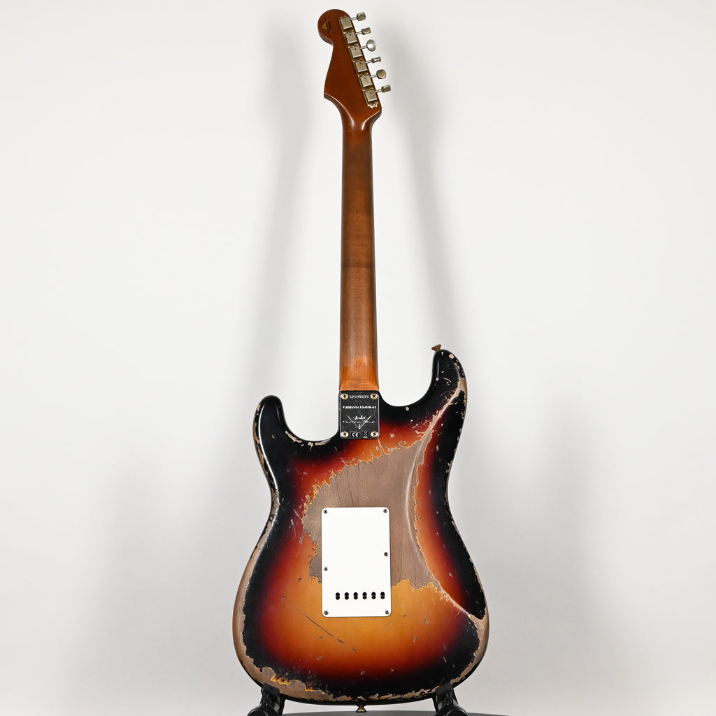 Fender Custom Shop Limited Edition Roasted '61 Stratocaster Super Heavy Relic- Aged 3 Color Sunburst 2026 (CZ590615)