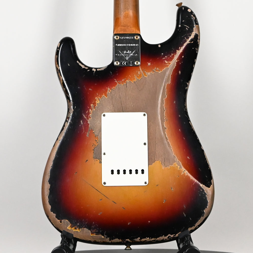 Fender Custom Shop Limited Edition Roasted '61 Stratocaster Super Heavy Relic- Aged 3 Color Sunburst 2026 (CZ590615)