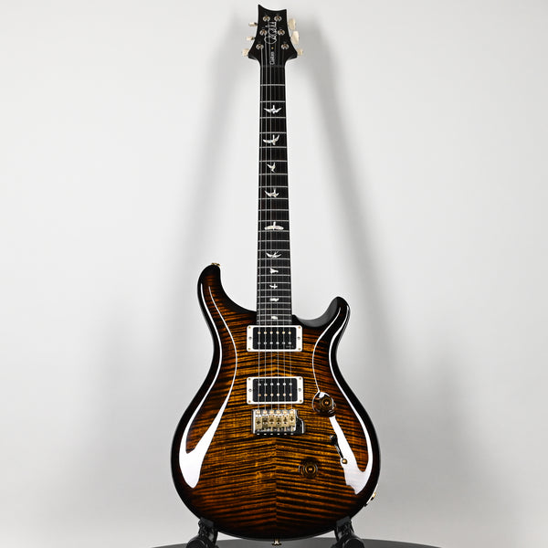 PRS Custom 24 w/ 10 Top & DMO Pickups- Black Gold Wraparound Burst 2025 (0409124)