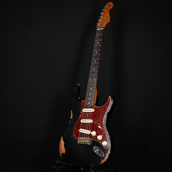 Fender Custom Shop Limited Edition '60 Stratocaster Roasted Heavy Relic- Aged Black 2024 (CZ580769)