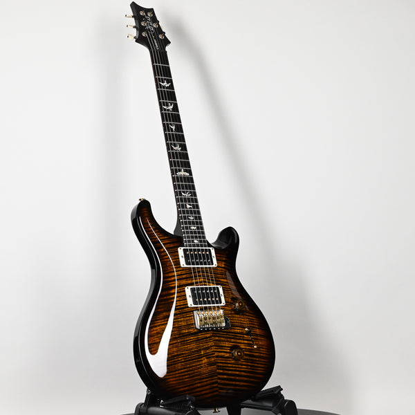 PRS Custom 24 w/ 10 Top & DMO Pickups- Black Gold Wraparound Burst 2025 (0409124)